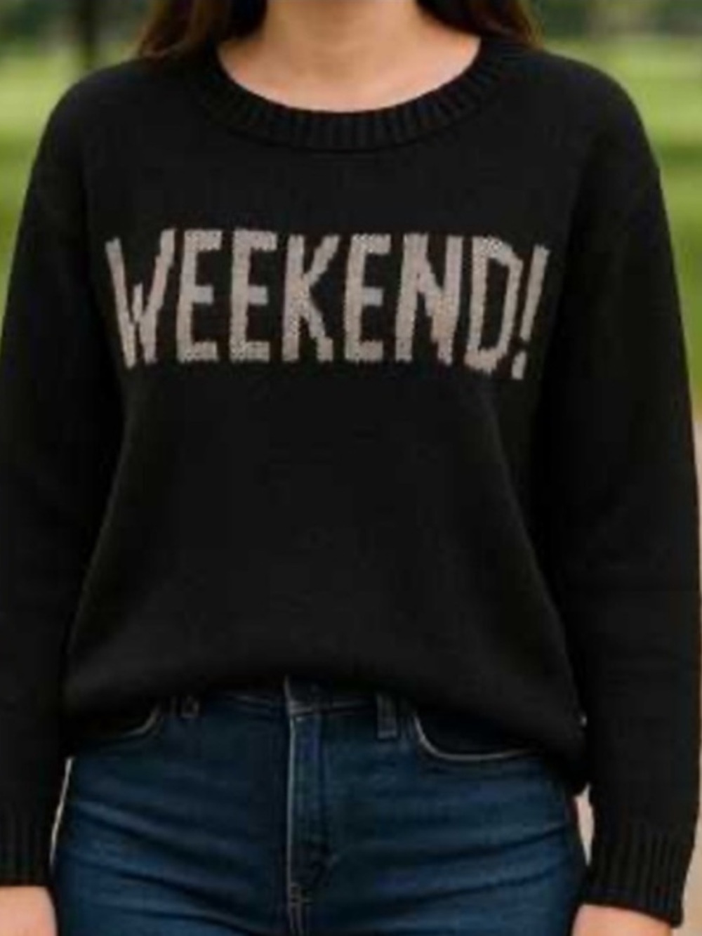 Wooden Ships by Paola Buendia Weekend! Crew Neck Sweater
